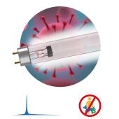 Лампа ультрафиолетовая бактерицидная ЭРА  T8/15W UV-С ДБ 15 Т8 G13