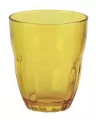 Набор из 3-х стаканов Ercole 230 мл, желтые, Bormioli Rocco