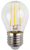 Лампочка светодиодная ЭРА F-LED P45-11W-827-E27 11Вт филамент шар теплый свет