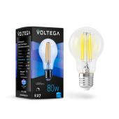Лампа светодиодная филаментная диммируемая E27 8W 4000К прозрачная VG10-А1E27cold8W-FD 5490