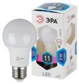 Светодиодная лампа 11Вт ЭРА LED smd A60-11w-840-E27 белый свет