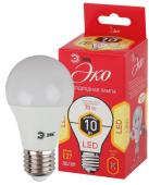 Светодиодная лампа 10Вт ЭРА LED smd A60-10w-827-E27_ECO