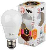 Светодиодная лампа 7Вт ЭРА LED smd A60-7w-827-E27