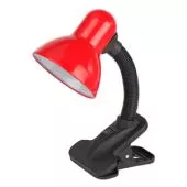 Настольная лампа ЭРА N-102-E27-40W-R красный