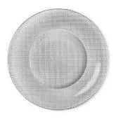 Тарелка подстановочная Bormioli Rocco INCA 31 см, серый/металлик